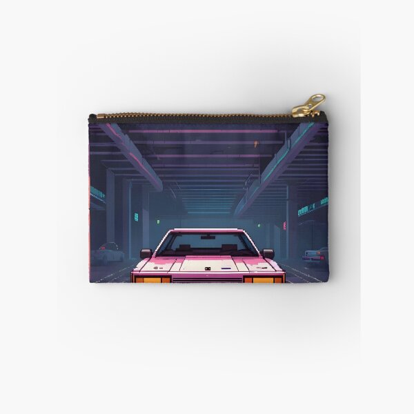 Item preview, Pixel Art Cyberpunk Vintage Car designed and sold by papi1998.
