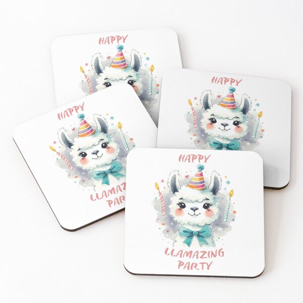 Item preview, Happy Llamazing Party designed and sold by TomFrontierArt.