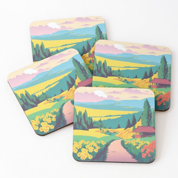 Item preview, Ukraine Landscape designed and sold by ColorArtByEric.