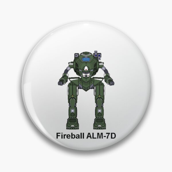 Item preview, Fireball ALM-7D - Inner Sphere BattleMech designed and sold by DagleysDesigns.