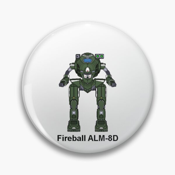 Item preview, Fireball ALM-8D - Inner Sphere BattleMech designed and sold by DagleysDesigns.