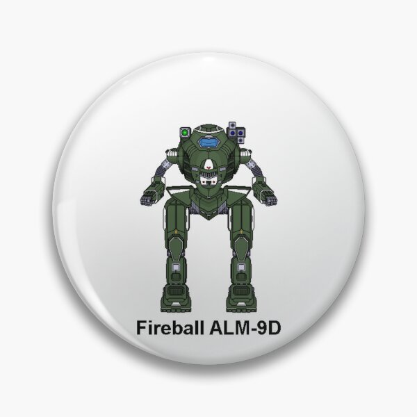 Item preview, Fireball ALM-9D - Inner Sphere BattleMech designed and sold by DagleysDesigns.
