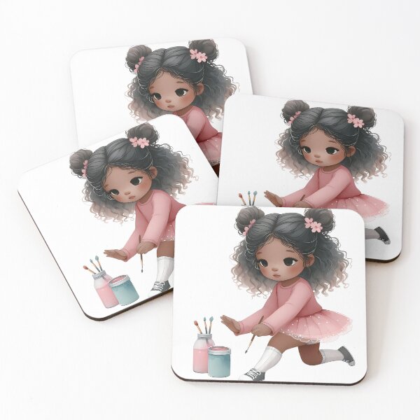 Item preview, Little Black Girl Activities  designed and sold by angieart68.