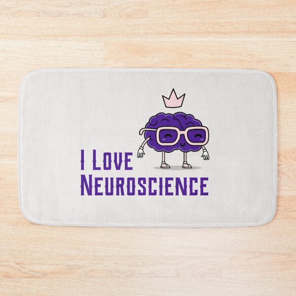 Item preview, I love neuroscience - Neuroscientists - Neurosurgeons - Neurobiology, neurology, neuroscience designs designed and sold by ScientistArtist.