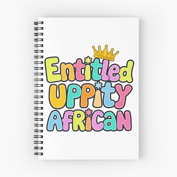 Item preview, Entitled Uppity African  designed and sold by ThreeftlyPicks.