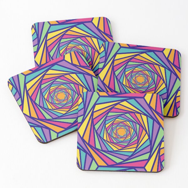 Item preview, Multicolor Geometric Pattern Art designed and sold by Ayesha Saleem.