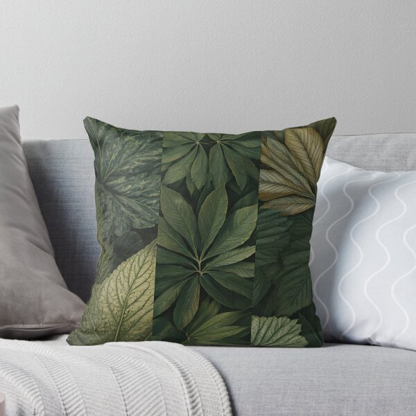 Item preview, Verdant Textures - Botanical Leaf Collage designed and sold by moba--mania.