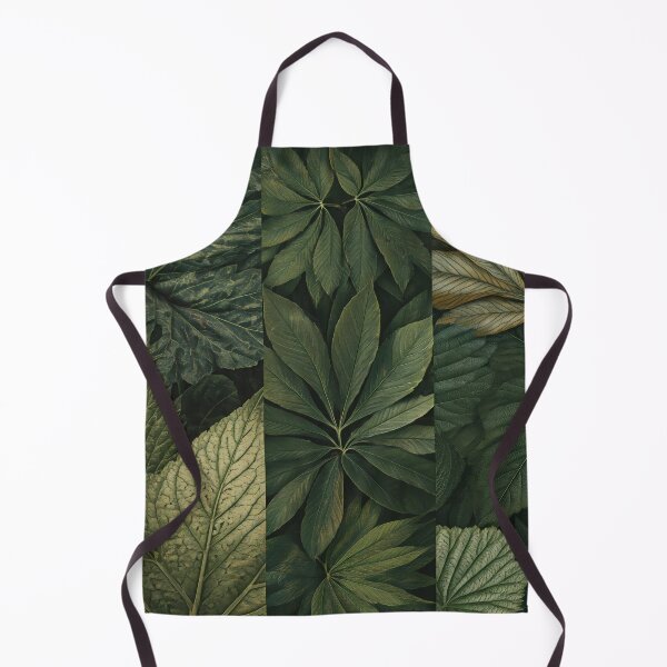 Item preview, Verdant Textures - Botanical Leaf Collage designed and sold by moba--mania.