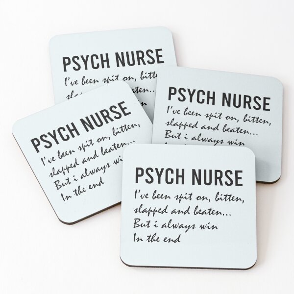 Item preview, Psych Nurse Definition: I’ve Been Spit On, Bitten, Slapped, and Beaten, but I Always Win in the End designed and sold by jensbyorlando.