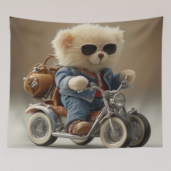 Item preview, Osito en moto designed and sold by Osintown.