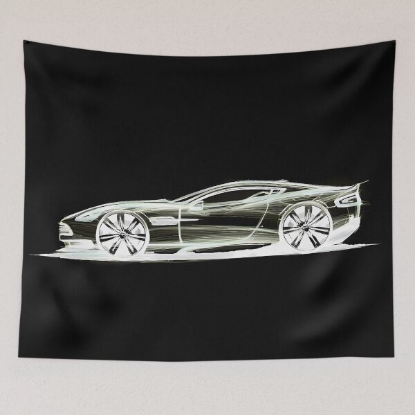 Item preview, Aston Martin Vanquish Sketch designed and sold by DecarYourself.