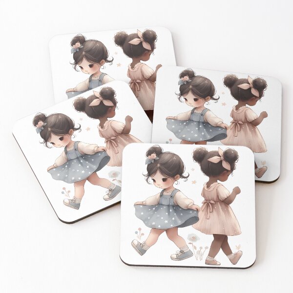 Item preview, Little Black Girl Activities Clipart  designed and sold by angieart68.
