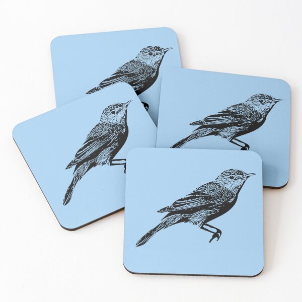 Item preview, Melodious Warbler Black Design  designed and sold by designsasstultd.