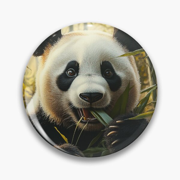 Item preview, Panda eating in forest - Wildlife photo 2 designed and sold by TheArtistOf2022.