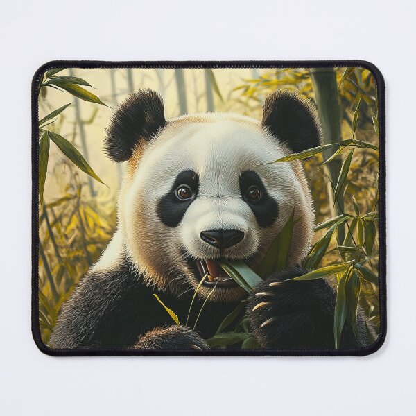 Item preview, Panda eating in forest - Wildlife photo 2 designed and sold by TheArtistOf2022.