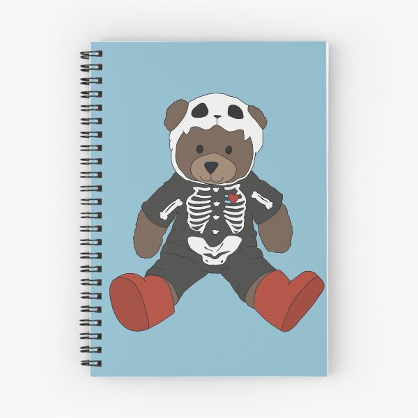 Item preview, Bear in skeleton costume  designed and sold by meemeepumpkin.