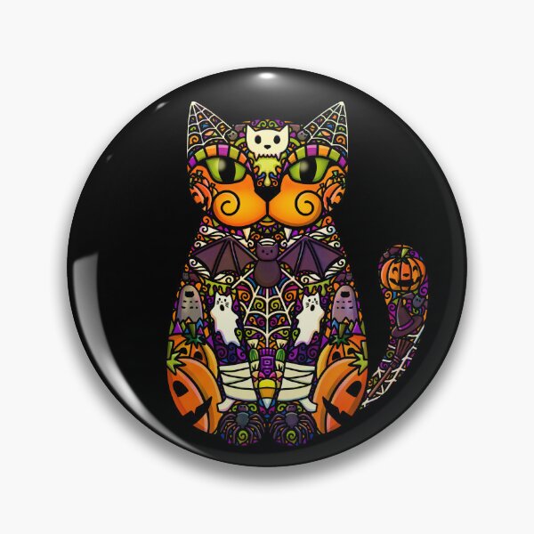 Item preview, Halloween Cat designed and sold by doodlecats.