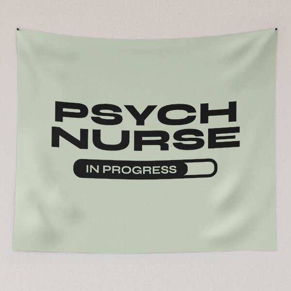 Item preview, Psych Nurse in Progress | Psychiatric Mental Health Nurse designed and sold by jensbyorlando.