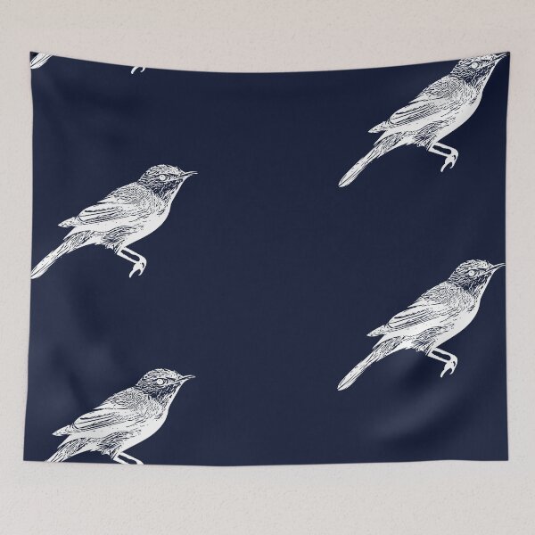 Item preview, Melodious Warbler White Design  designed and sold by designsasstultd.