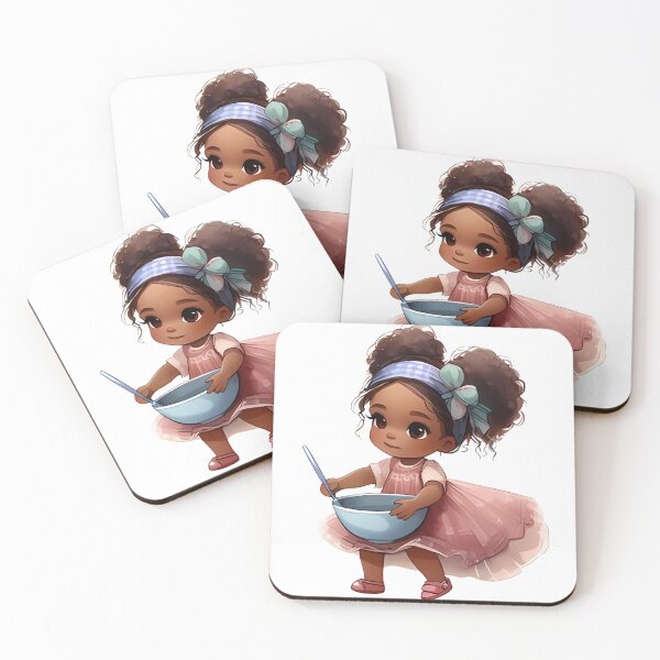 Item preview, Little Black Girl Activities designed and sold by angieart68.