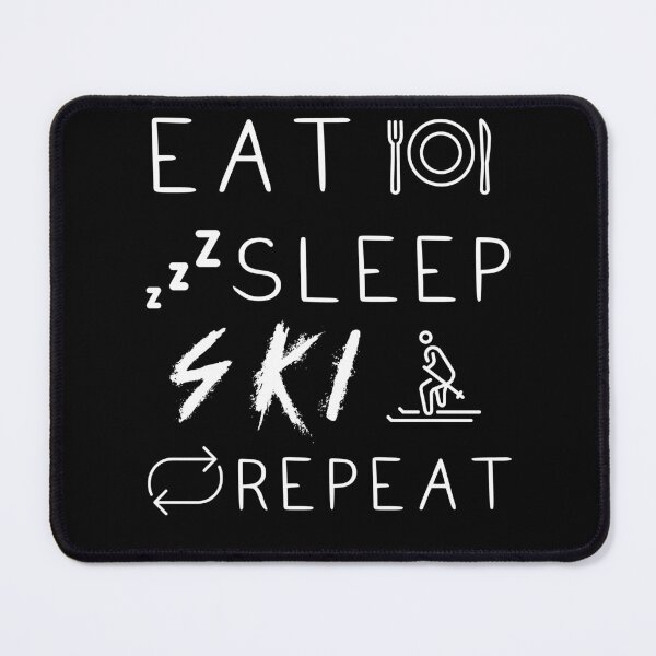 Item preview, Eat Sleep Ski Repeat designed and sold by SkrenClothing.