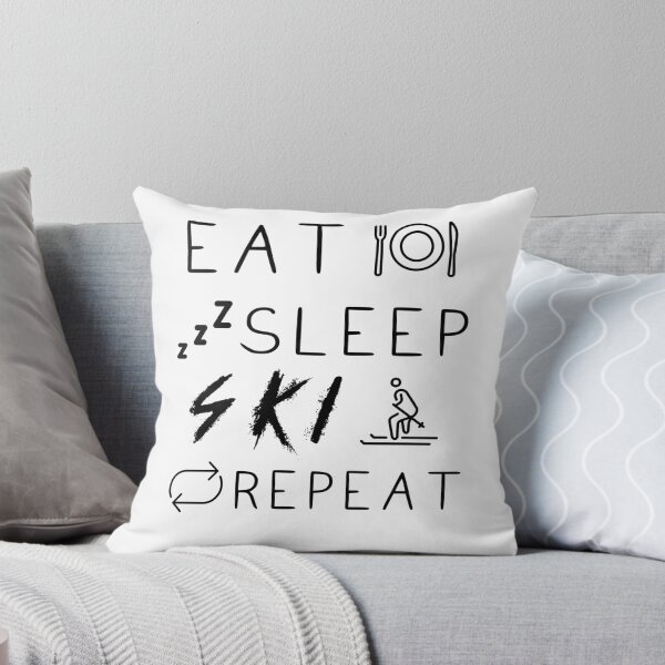 Item preview, Eat Sleep Ski Repeat designed and sold by SkrenClothing.