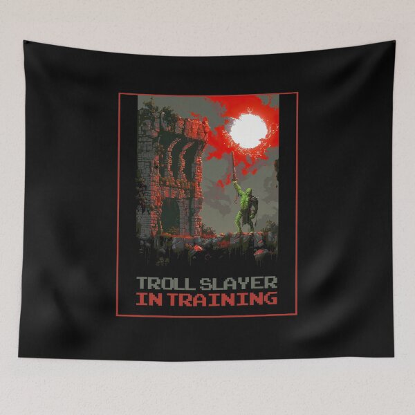 Item preview, Troll Slayer In Training designed and sold by MagicAxe.