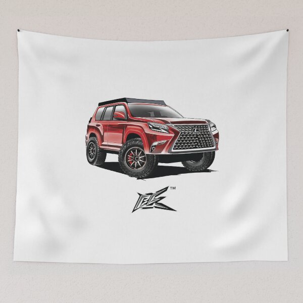 Artikelvorschau, lexus lx j200 rot entworfen und verkauft von NaquashM.