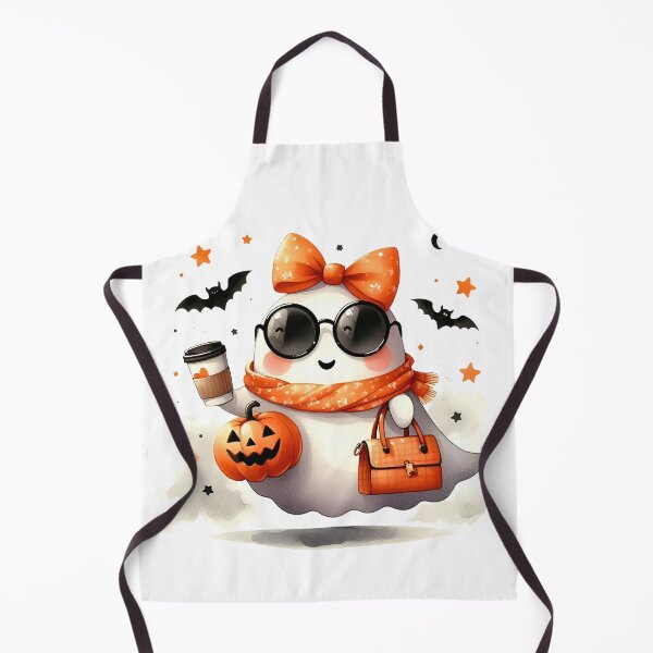 Item preview, Halloween Ghost with Coffee designed and sold by RebeccaRe.