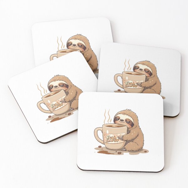 Item preview, Sloth Energy Coffee Hug designed and sold by elmindo.