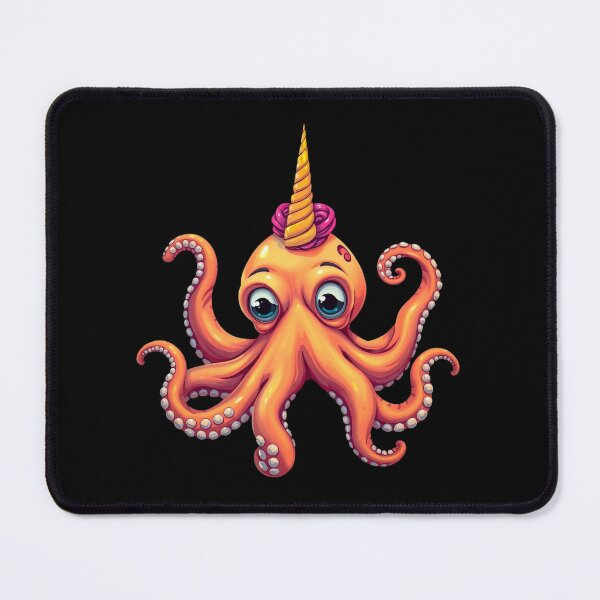 Item preview, Unicorn Octopus, Clipart style designed and sold by I-TimeCrafted.