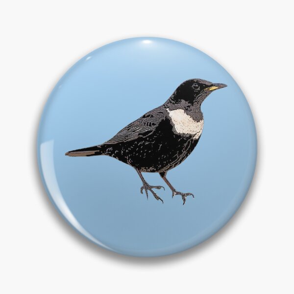 Item preview, Ring Ouzel Color Design  designed and sold by designsasstultd.