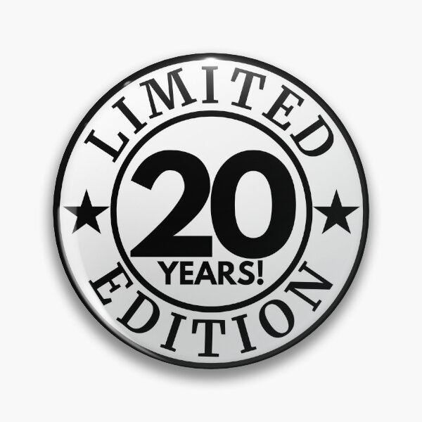 Item preview, 20 Years Limited Edition - Birthday and Anniversary Celebration designed and sold by highflycrafts.