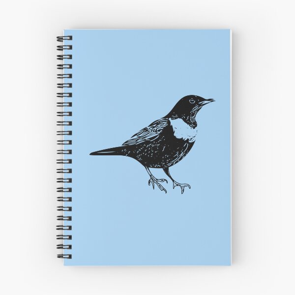 Item preview, Ring Ouzel Black Design  designed and sold by designsasstultd.