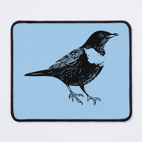 Item preview, Ring Ouzel Black Design designed and sold by designsasstultd.