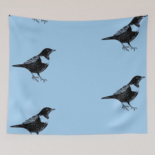 Item preview, Ring Ouzel Black Design  designed and sold by designsasstultd.