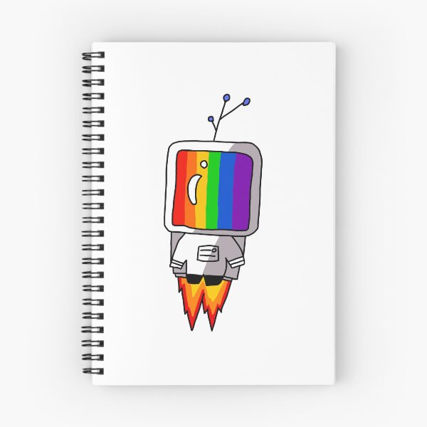 Item preview, Rainbow spaceman designed and sold by Brainysauce.