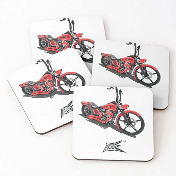 Item preview, hd softtail cruiser red  designed and sold by NaquashM.