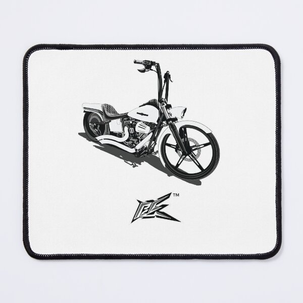 Item preview, hd softtail cruiser white  designed and sold by NaquashM.