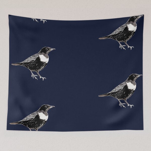 Item preview, Ring Ouzel White Alternate Design  designed and sold by designsasstultd.