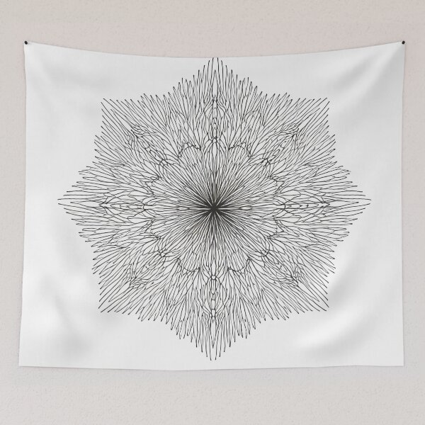 Item preview, Fractal Starburst designed and sold by moba--mania.