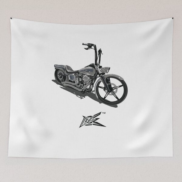 Item preview, hd softtail cruiser gray designed and sold by NaquashM.