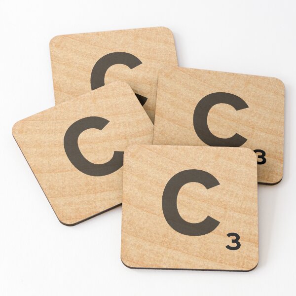 Item preview, Scrabble Letters - C designed and sold by Neonlolly.