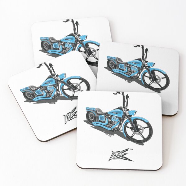 Item preview, hd softtail cruiser blue  designed and sold by NaquashM.