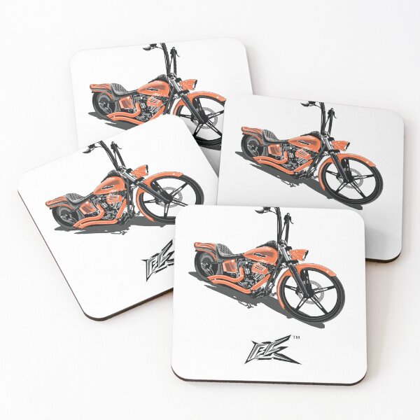 Item preview, hd softtail cruiser orange  designed and sold by NaquashM.