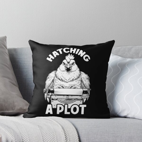Item preview, Funny Writer Author Novelist Hatching A Plot Chicken Hen designed and sold by GrandeDuc.
