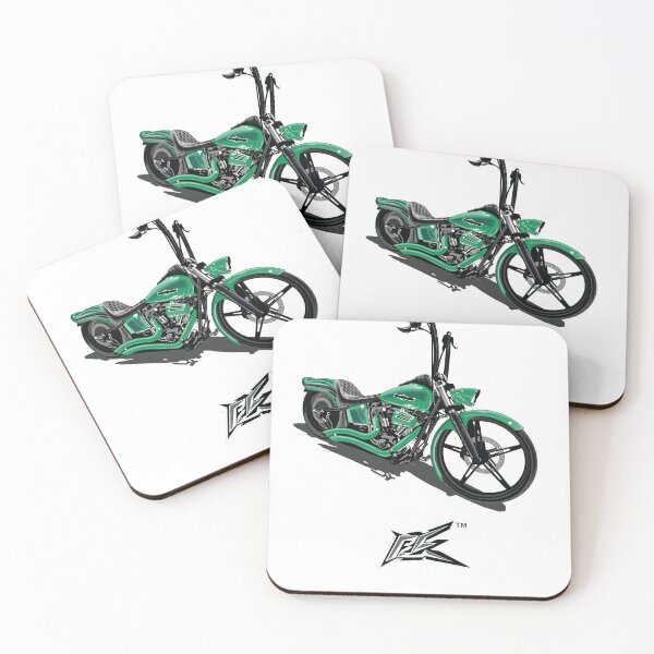 Item preview, hd softtail cruiser green  designed and sold by NaquashM.