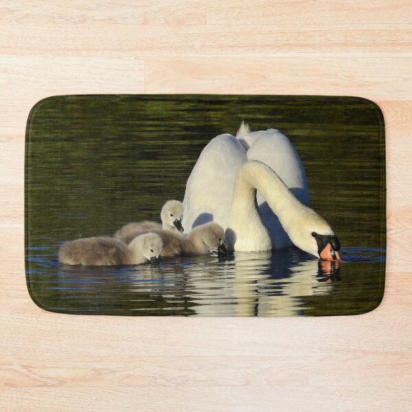 Item preview, Mother and cygnets designed and sold by NatureWatch10.