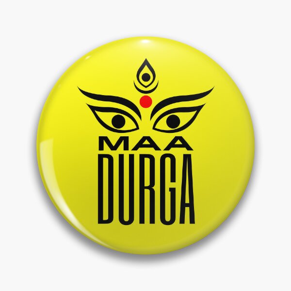 Aperçu de l'œuvre Maa Durga - Durga Puja - Noir créée et vendue par Digital Lama Creations.