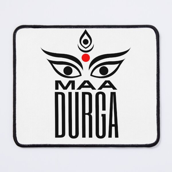 Item preview, Maa Durga - Durga Puja - Black designed and sold by Digital Lama Creations.